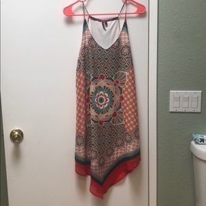 Tribal print sheath dress